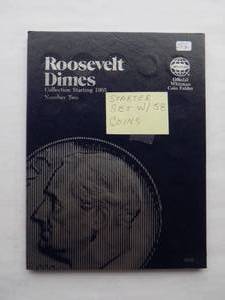 58 - count Roosevelt Dimes Starting 1965