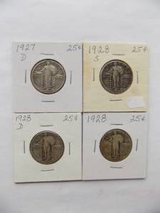 1927-D, 1928-S, 1928 1928-D, Standing Liberty Quarter