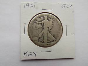 1921 Walking Liberty Half Dollar