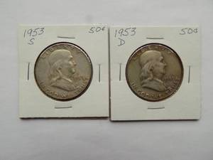 1953-D, 1953-S Franklin