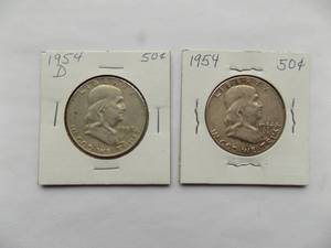 1954, 1954-D Franklin