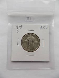 1918-S Standing Liberty Quarter