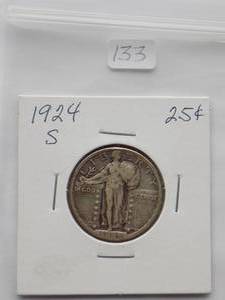 1924-S Standing Liberty Quarter