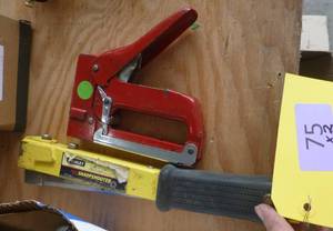 lot 75 image: Two staplers