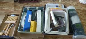lot 196 image: Painting and wallpapering supplies