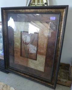 lot 214 image: Large wall dcor 36x42