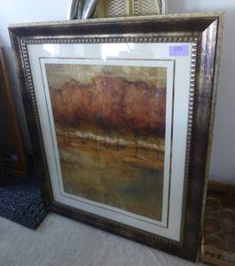 lot 215 image: Trees picture 30x36