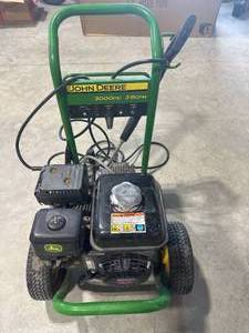 lot 17 image: John Deere 3000 psi 2.8 gpm Pressure Washer