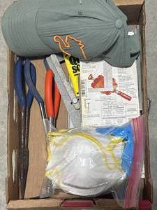 lot 50 image: Flat of Misc. Tools & More