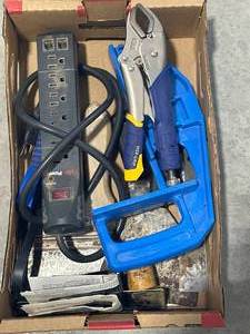 lot 52 image: Flat of Misc. Tools & More