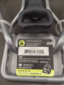 lot 14 image: MI 2 - Rubbermaid Horizontal Bike Hook