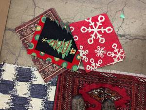 lot 23 image: MS 5 - Assorted Lot of 7 Decorative Area Rugs