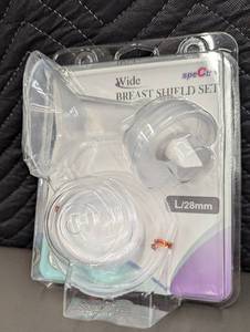 lot 41 image: MN 5 - Moby Wrap Classic and Spectra Wide Breast Shield Set