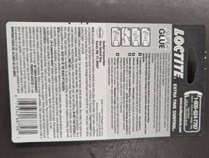 lot 53 image: MS 3 - Loctite Super Glue Extra Time Control (Lot of 6)