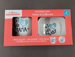 lot 104 image: Cart - Mothers Day Kibble & Coffee Set - 4 Boxes