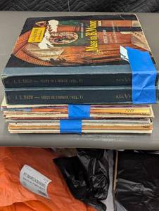 lot 105 image: P1 - Lot of Classical and Soul Vinyl Records