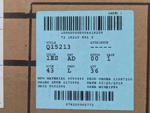 lot 132 image: Front pallet - Lot of 36 Pairs Leggs to Go Ultra Sheer Pantyhose