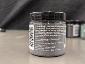 lot 136 image: Cart - Lot of 8 Spearmint inVitamin Natural Activated Charcoal Tooth & Gum Powder