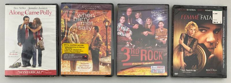 lot 80 image: Misc. Vintage DVD Movies (Factory Sealed)