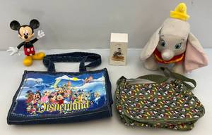 lot 9 image: Misc. Vintage Disney Items Including (DUMBO) Plush Toy