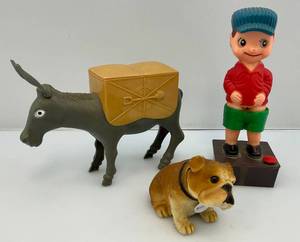 lot 36 image: Vintage Novelty Items Including Donkey Cigarette Holder & More