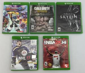 lot 63 image: Misc. XBOX ONE Games