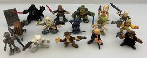 lot 90 image: Misc. Vintage STAR WARS Galactic Heros