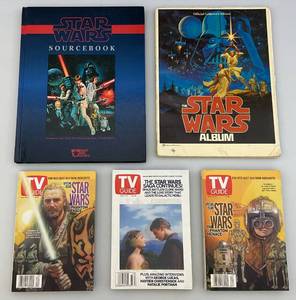 lot 96 image: Misc. Vintage STAR WARS Books