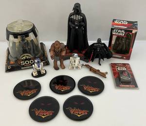 lot 105 image: Misc. Vintage STAR WARS Ittems Some NIB)