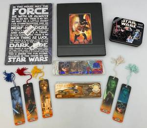lot 118 image: Misc. Vintage STAR WARS Items