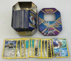 lot 203 image: Unsorted Pokemon Cards In Misc. Tin