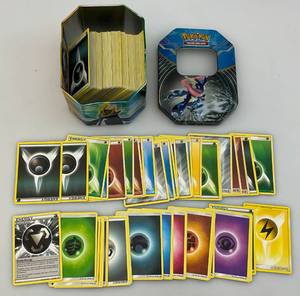 lot 204 image: Unsorted Pokemon Cards In Misc. Tin
