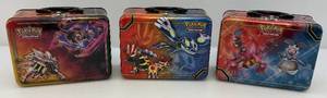 lot 210 image: Misc. Pokemon Tin Lunch Boxes