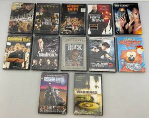 lot 212 image: Misc. Vintage Factory Sealed DVDs