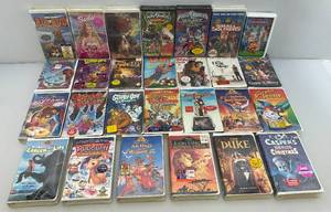 lot 215 image: Misc. Vintage VHS Tapes Including Disney & More (Factory Sealed)
