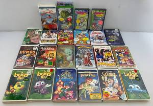 lot 217 image: Misc. Vintage VHS Tapes Including Disney & More (Factory Sealed)