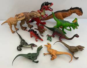 lot 229 image: Misc. Toy Dinosaurs