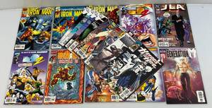 lot 232 image: Misc. Vintage Comic Books  Including  (Iron Man) & More