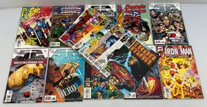 lot 233 image: Misc. Vintage Comic Books  Including  (Captain America) & More