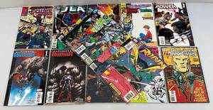 lot 234 image: Misc. Vintage Comic Books  Including  (JLA) & More