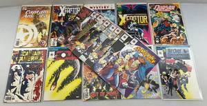 lot 244 image: Misc. Vintage Comic Books  Including  (Captain America) & More (Bagged & Carded)