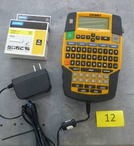 lot 12 image: DYMO RHINO 4200 label maker