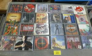 lot 16 image: Lot of 24 music CDs