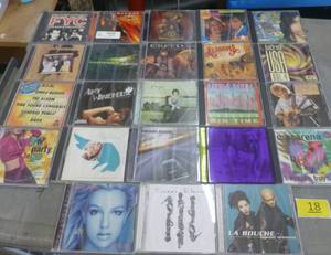 lot 18 image: Lot of 23 music CDs