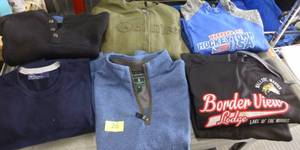 lot 26 image: Group of Mens sweatshirts all size XL