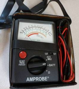 lot 33 image: Amprobe AMB-2 Megohmmeter