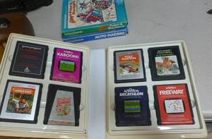 lot 43 image: Lot of 10 Atari 2600 games