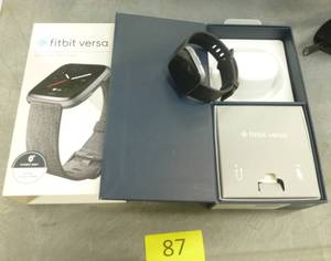 lot 87 image: Fitbit Versa - excellent condition