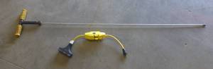 lot 136 image: Rod and electrical plug