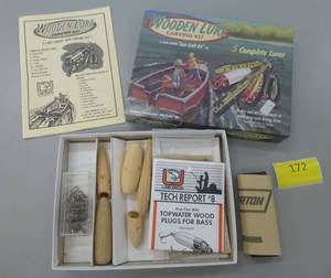 lot 172 image: Fishing Lure carving kit